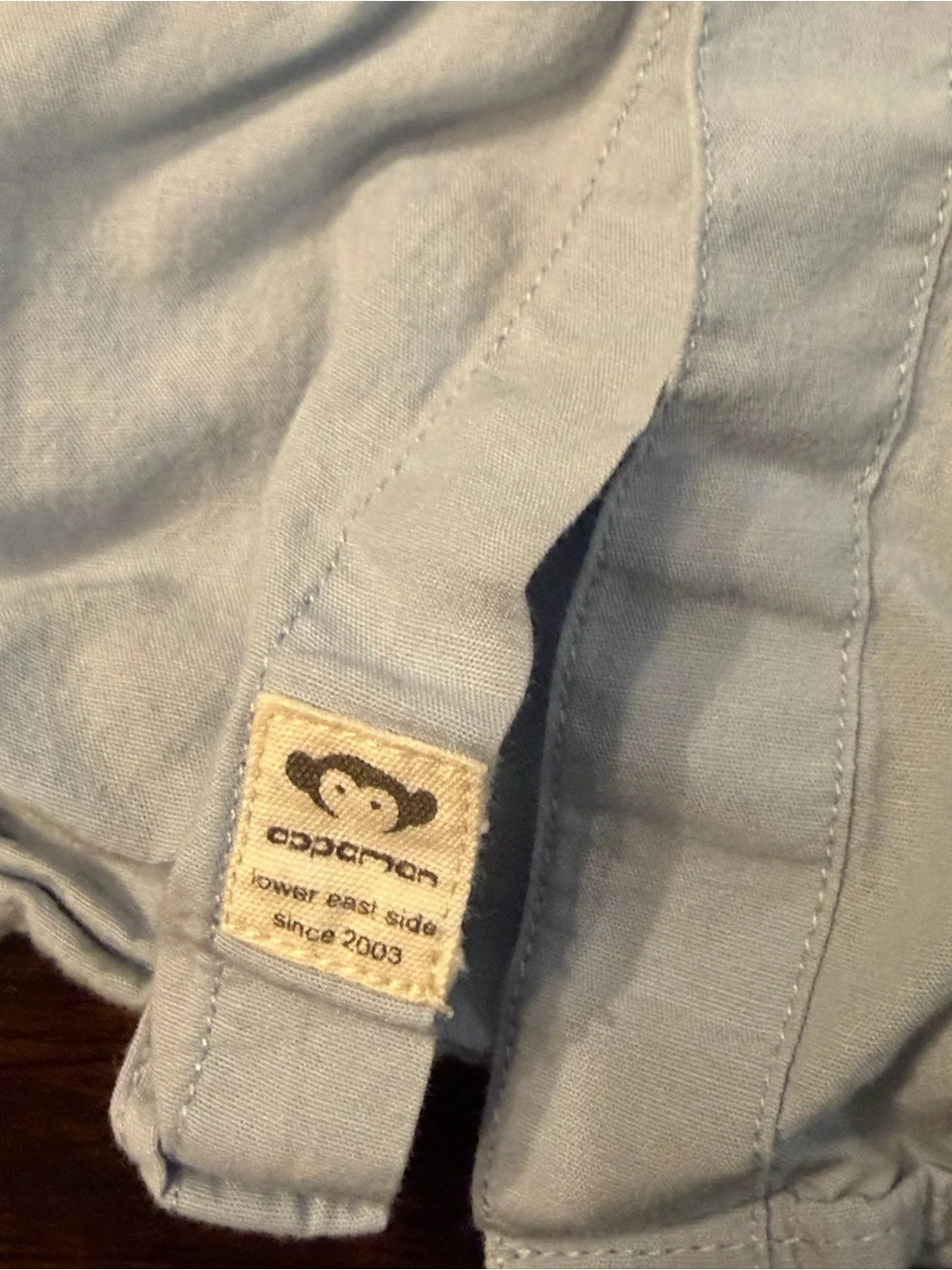 Appaman Light Blue cotton Button-Down Shirt boys size 16